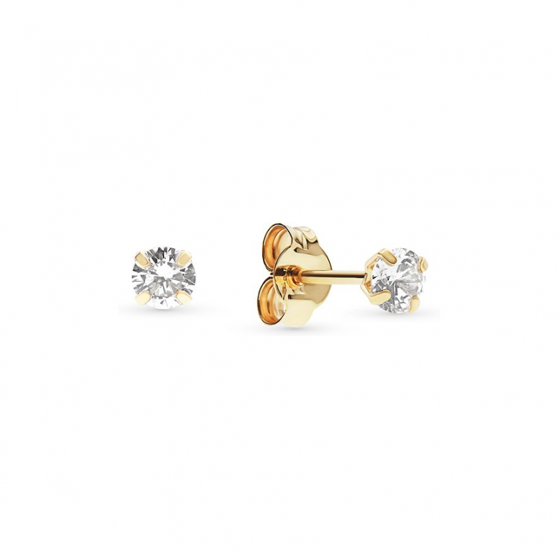 FAVS Ohrstecker 89193359 375er Gelbgold – Bild 1 von 3