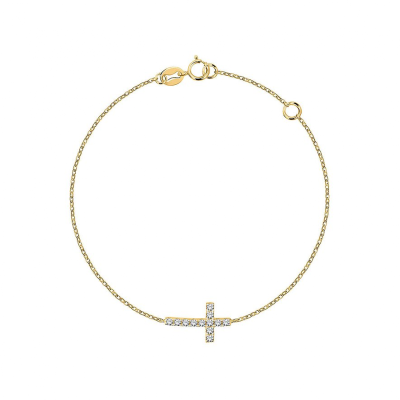 FAVS Armband 89193368 375er Weißgold, 375er Gelbgold – Bild 1 von 3