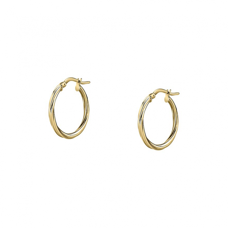 FAVS Creolen 89193372 375er Gelbgold – Bild 1 von 2