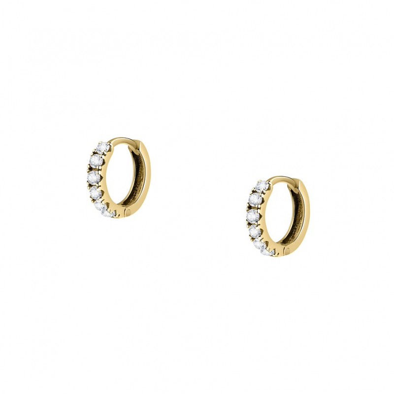 FAVS Creolen 89193377 375er Gelbgold – Bild 1 von 3
