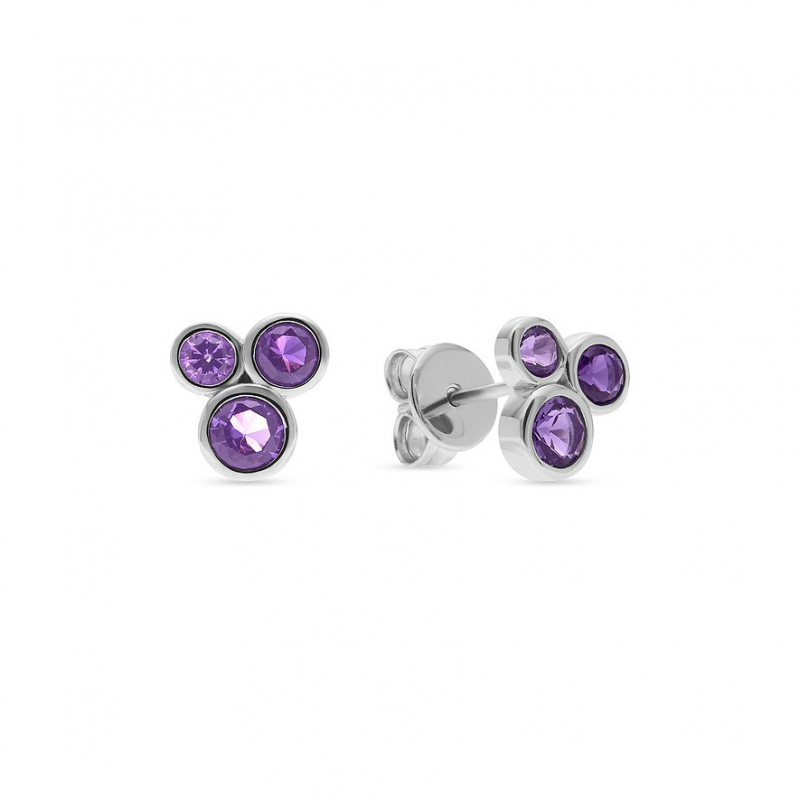 JETTE Ohrstecker DIAMOND 89193519 925er Silber, recycelt