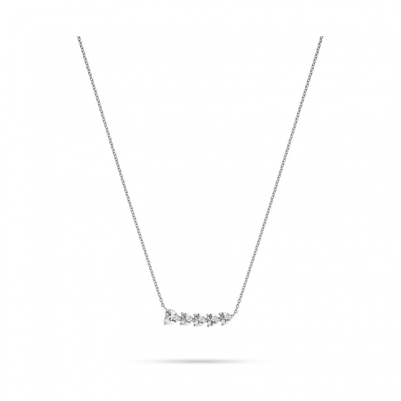 JETTE Kette LOVE DIAMOND 89193523 925er Silber, recycelt