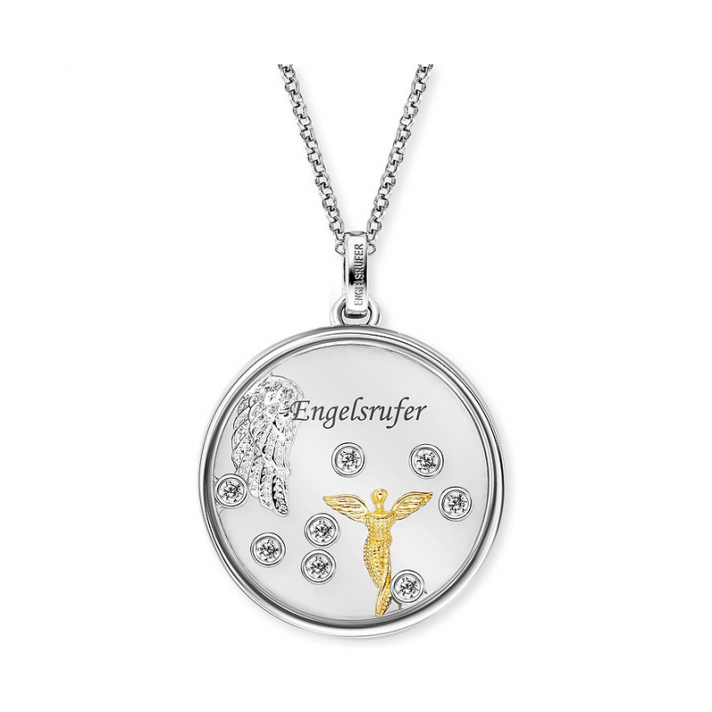 Engelsrufer Kette ERN-LENS-ANGEL-BIG 925er Silber