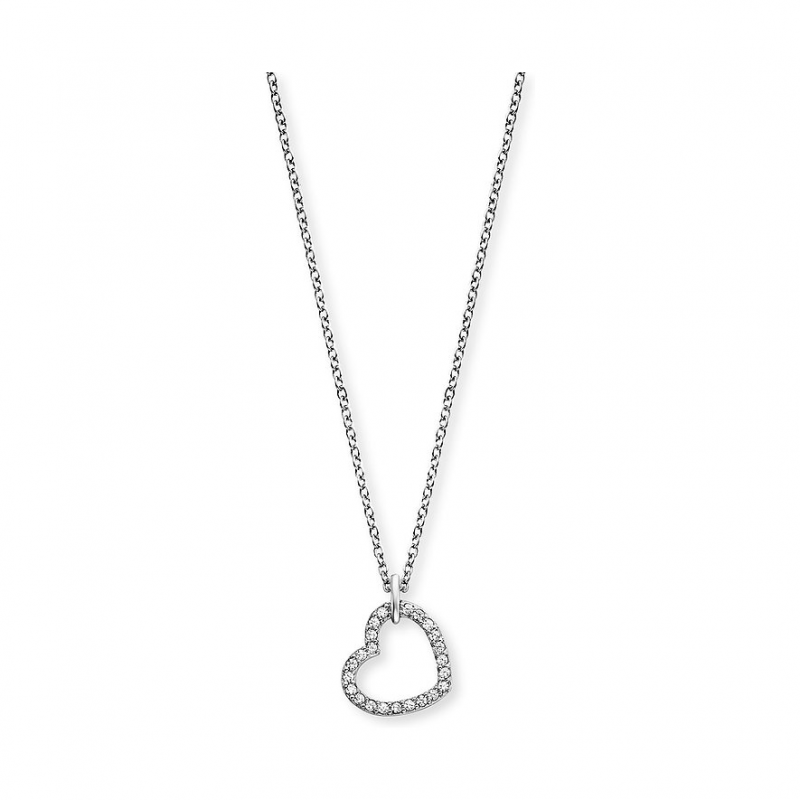 Engelsrufer Kette ERN-HEARTSHINY-S-ZI 925er Silber