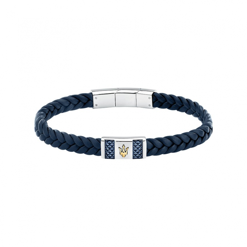 Maserati Armband JM4249IK03 Edelstahl, Leder – Bild 1 von 3