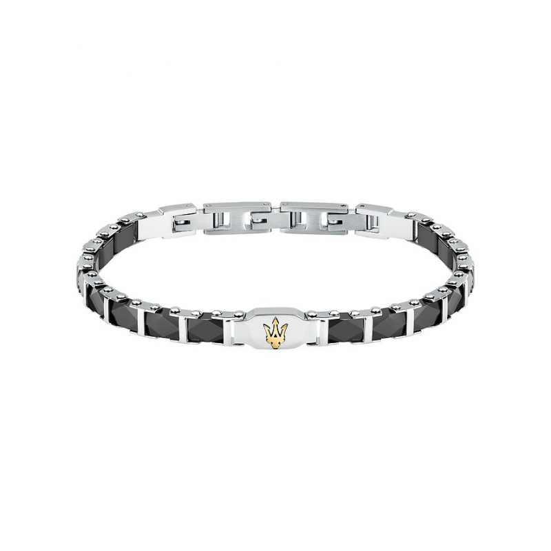 Maserati Armband JM424ATZ44 Edelstahl, Keramik – Bild 1 von 3