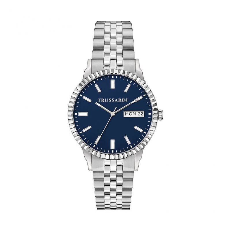 Trussardi Herrenuhr T-Bent R2453141011 Edelstahl – Bild 1 von 2