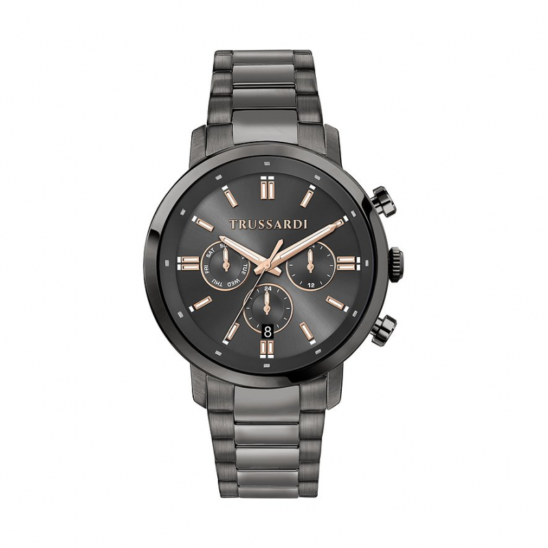 Trussardi Herrenuhr T-Couple R2453147012 Edelstahl – Bild 1 von 2