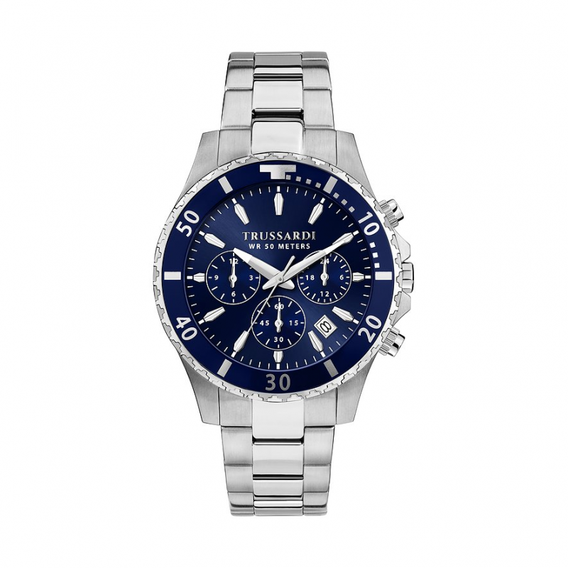 Trussardi Herrenuhr City Life R2453169003 Edelstahl – Bild 1 von 2