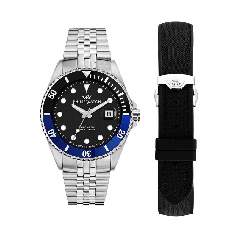 Philip Watch Uhren-Set inkl. Wechselarmband Caribe Diving R8223597037 – Bild 1 von 2