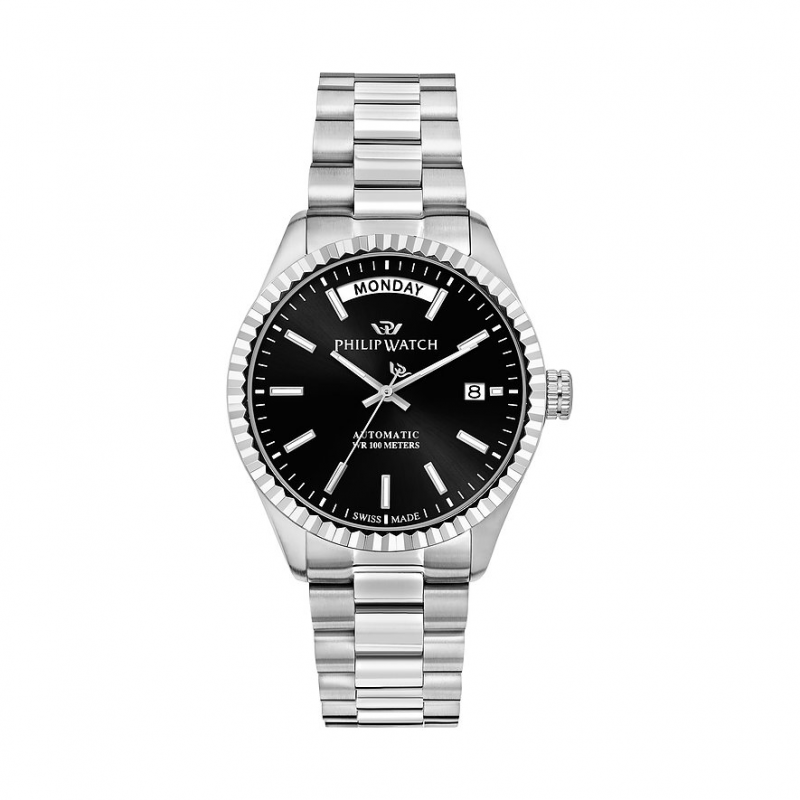 Philip Watch Herrenuhr Caribe Urban R8223597108 Edelstahl – Bild 1 von 2