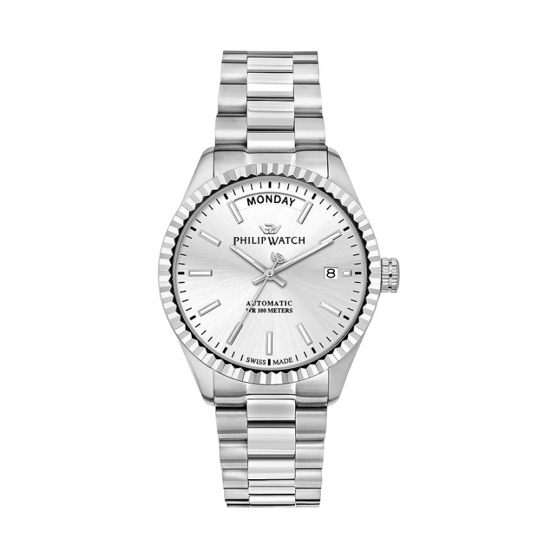 Philip Watch Herrenuhr Caribe Urban R8223597110 Edelstahl – Bild 1 von 2