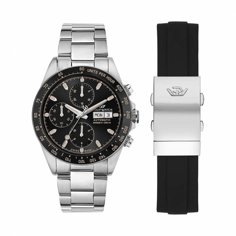Philip Watch Uhren-Set inkl. Wechselarmband Caribe Diving R8243607006 – Bild 1 von 2