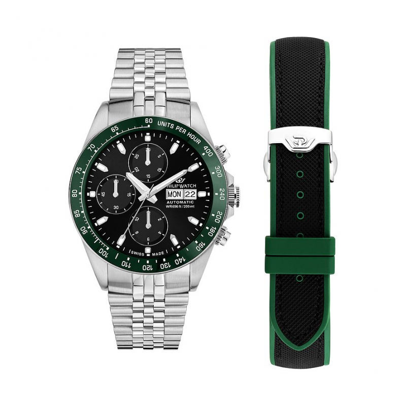 Philip Watch Uhren-Set inkl. Wechselarmband Caribe Diving R8243607026 – Bild 1 von 2