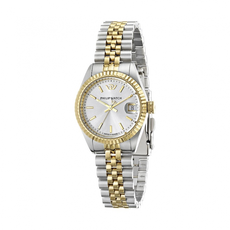 Philip Watch Damenuhr Caribe Urban R8253107519 Edelstahl – Bild 1 von 2