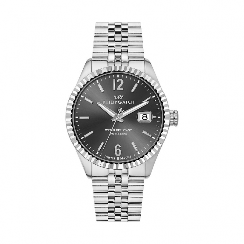 Philip Watch Herrenuhr Caribe Urban R8253597112 Edelstahl – Bild 1 von 2
