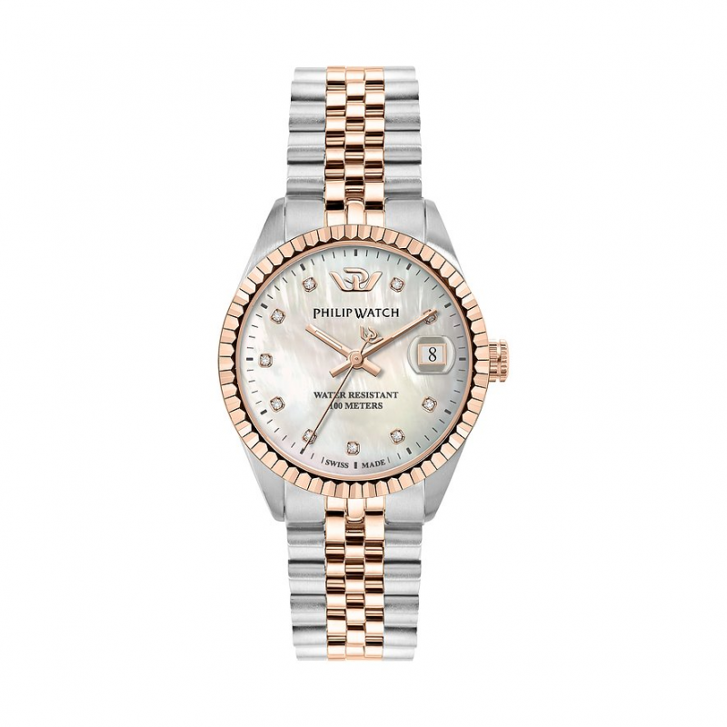 Philip Watch Damenuhr Caribe Urban R8253597608 Edelstahl – Bild 1 von 2