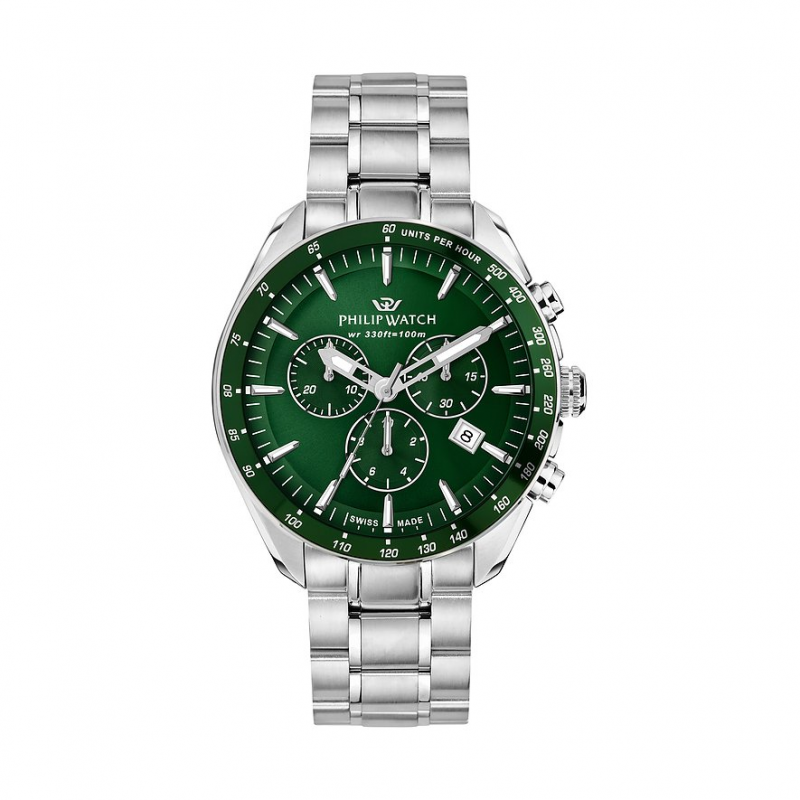 Philip Watch Chronograph Blaze R8273995019 Edelstahl – Bild 1 von 2