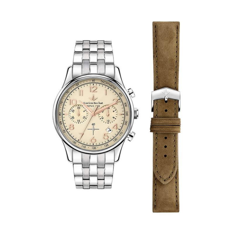 Lucien Rochat Uhren-Set inkl. Wechselarmband Montreux R0473615003 – Bild 1 von 2