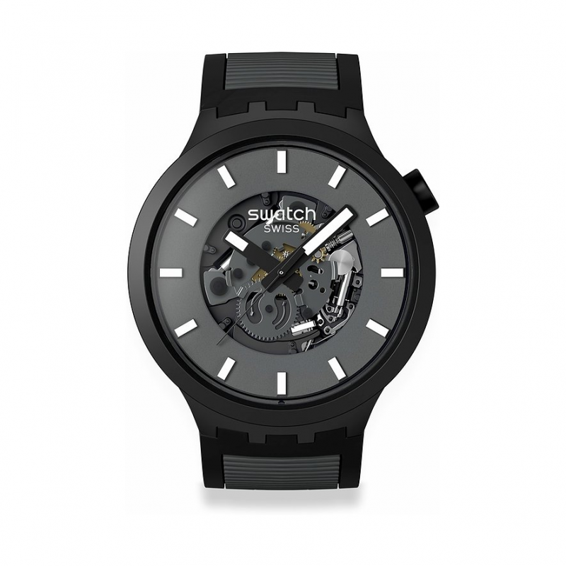 Swatch Unisexuhr 2408 SWATCH ESSENTIALS SB05B113 Kunststoff – Bild 1 von 3
