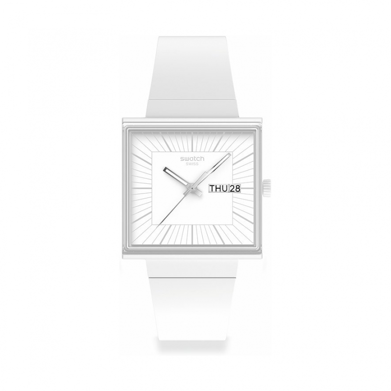 Swatch Unisexuhr 2408 SWATCH ESSENTIALS SO34W700 Kunststoff – Bild 1 von 3