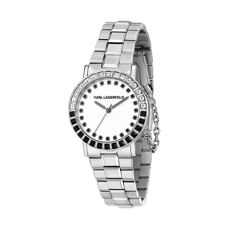 Karl Lagerfeld Damenuhr R0553100501 Edelstahl – Bild 1 von 3