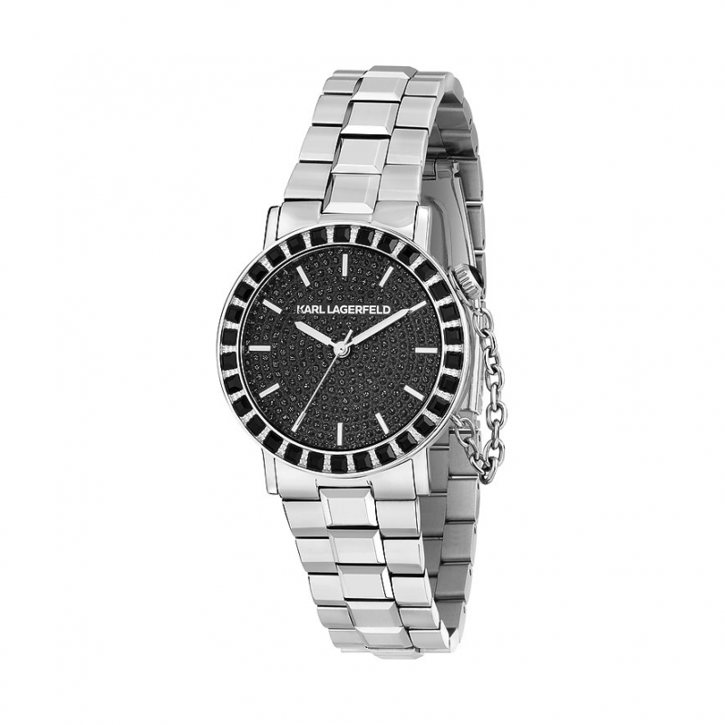 Karl Lagerfeld Damenuhr R0553100505 Edelstahl – Bild 1 von 3