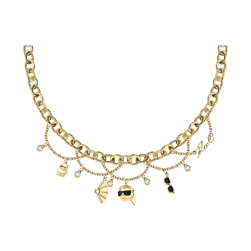 Karl Lagerfeld Kette KLAYD01 Edelstahl – Bild 1 von 2