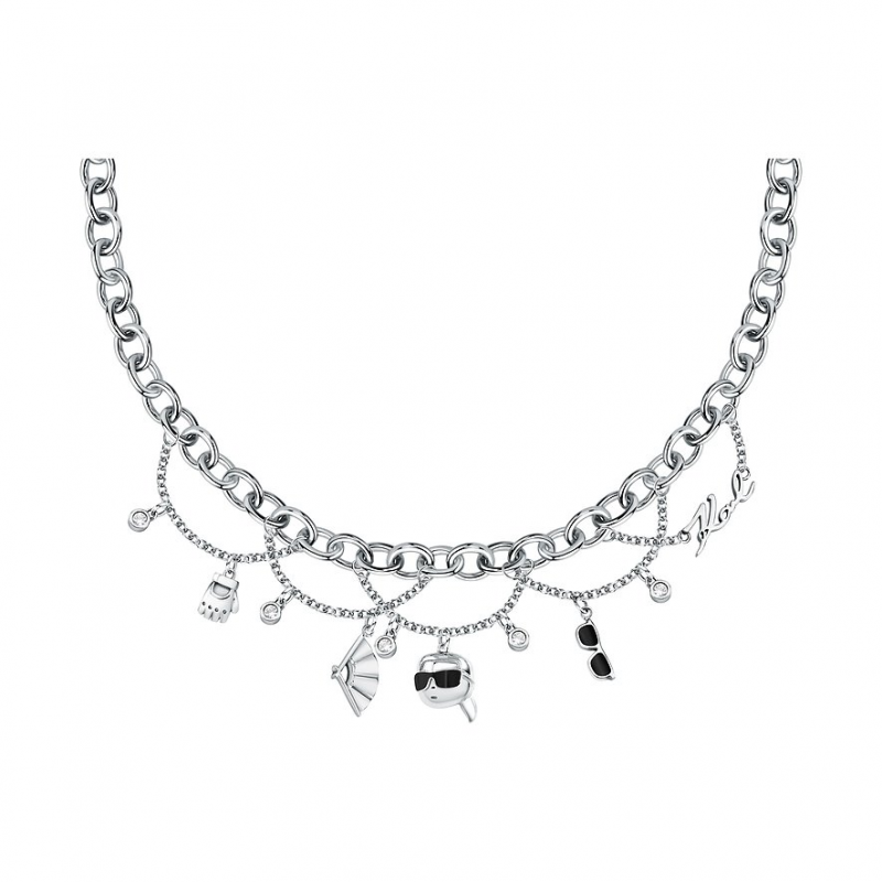 Karl Lagerfeld Kette KLAYD02 Edelstahl – Bild 1 von 3