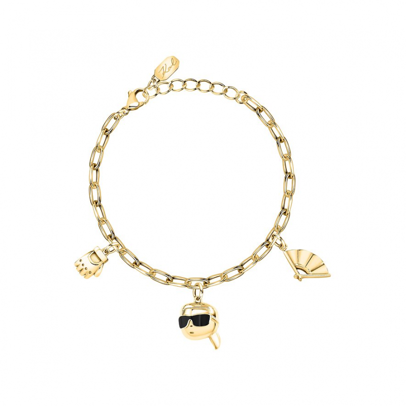 Karl Lagerfeld Armband KLAYD13 Edelstahl