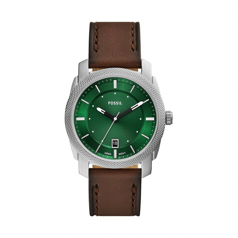 Fossil Herrenuhr MACHINE FS6085 Edelstahl – Bild 1 von 2