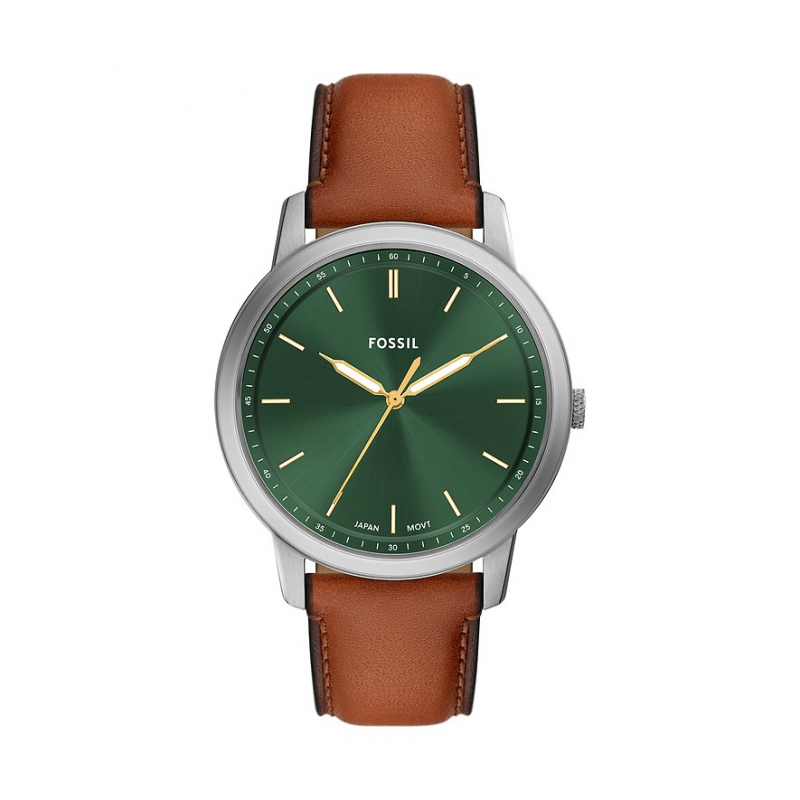 Fossil Herrenuhr MINIMALIST FS6094 Edelstahl – Bild 1 von 2