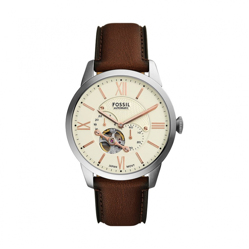 Fossil Herrenuhr TOWNSMAN ME3266 Edelstahl – Bild 1 von 2
