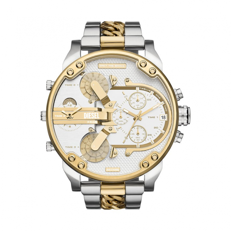 Diesel Chronograph MR. DADDY 2.0 DZ7486 Edelstahl – Bild 1 von 2