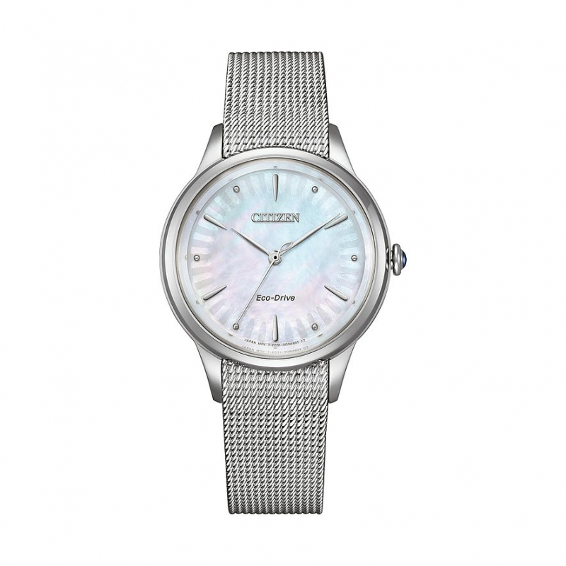 Citizen Damenuhr Elegant Citizen L EM1150-86D Edelstahl – Bild 1 von 3