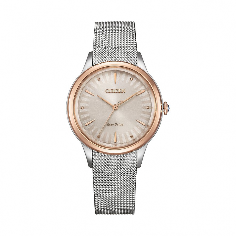 Citizen Damenuhr Elegant Citizen L EM1156-80X Edelstahl – Bild 1 von 3