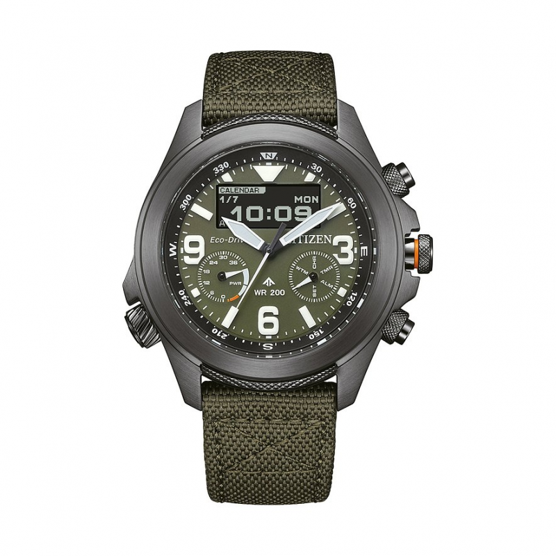 Citizen Herrenuhr Promaster Land 35th Promaster Anniversary Mdl JV1005-02W Edelstahl – Bild 1 von 2