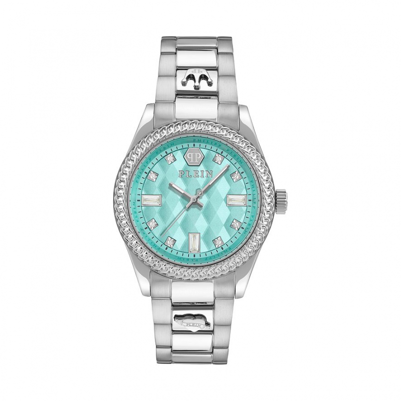 Philipp Plein Damenuhr QUEEN PWCDA0424 Edelstahl – Bild 1 von 3