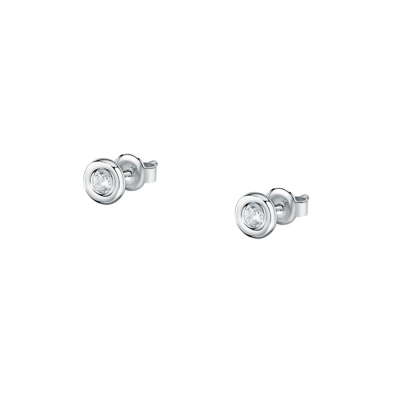 Live Diamond Ohrstecker LDW020134 375er Weißgold, recycelt – Bild 1 von 3