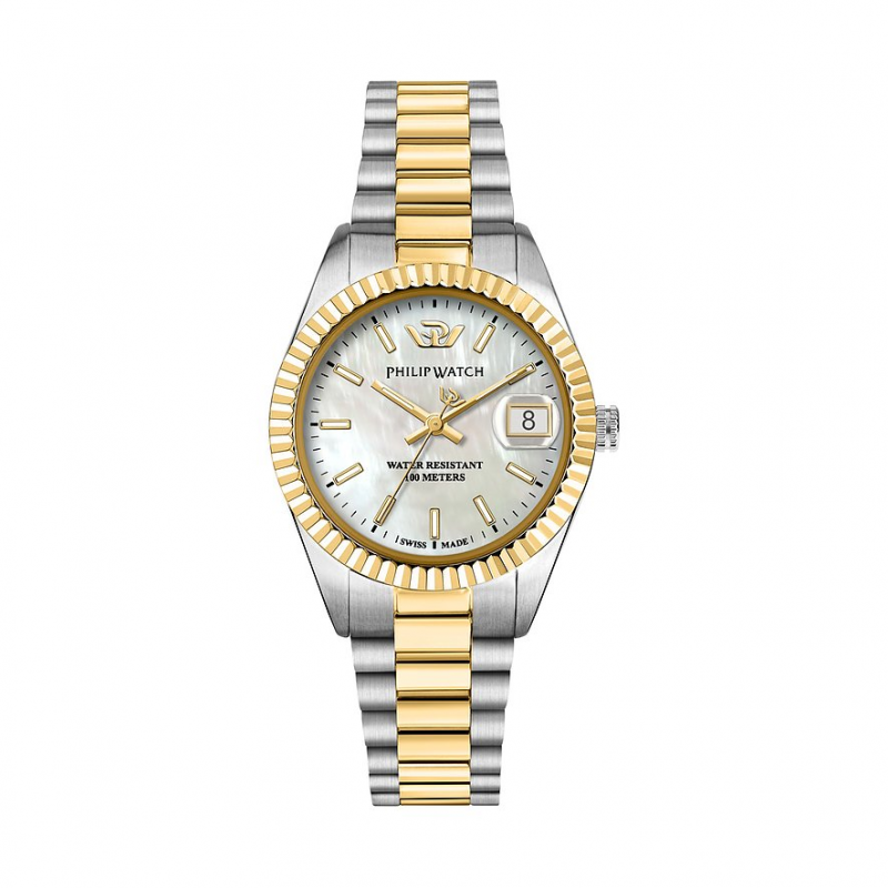 Philip Watch Damenuhr Caribe Urban 28mm R8253597669 Edelstahl – Bild 1 von 3