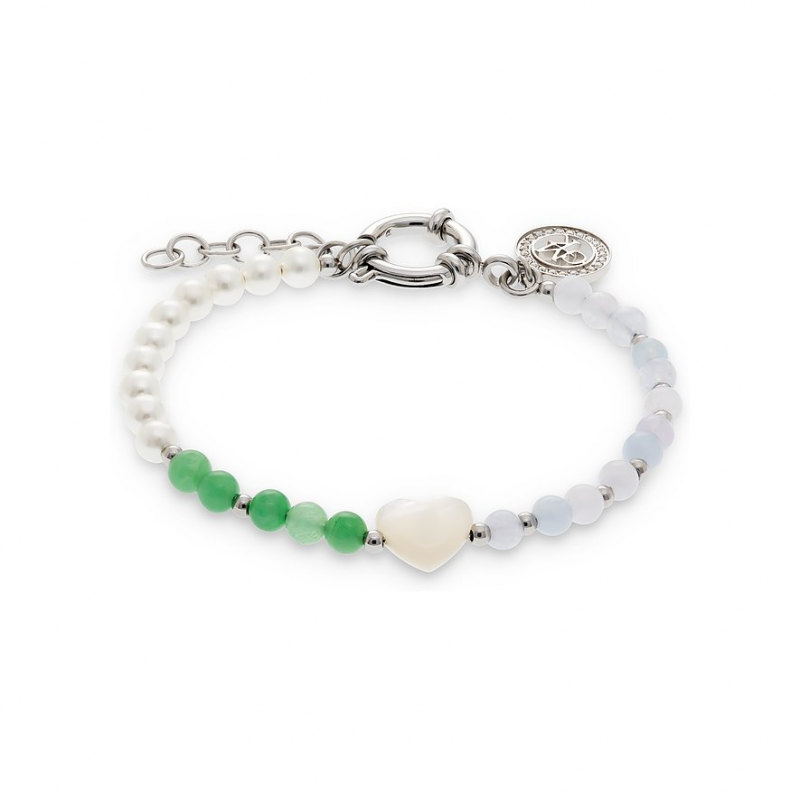Guido Maria Kretschmer Armband 89201545 Edelstahl, Farbstein, Perle