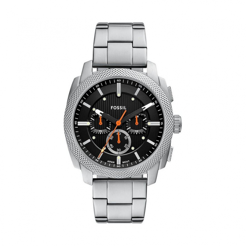 Fossil Chronograph MACHINE FS6095 Edelstahl – Bild 1 von 3