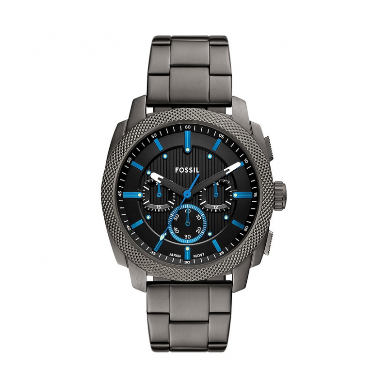 Fossil Chronograph MACHINE FS6098 Edelstahl – Bild 1 von 3