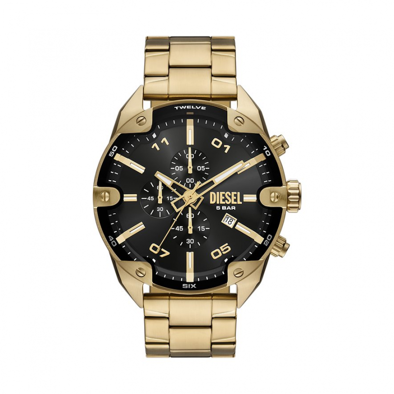 Diesel Chronograph SPIKED DZ4678 Edelstahl – Bild 1 von 3