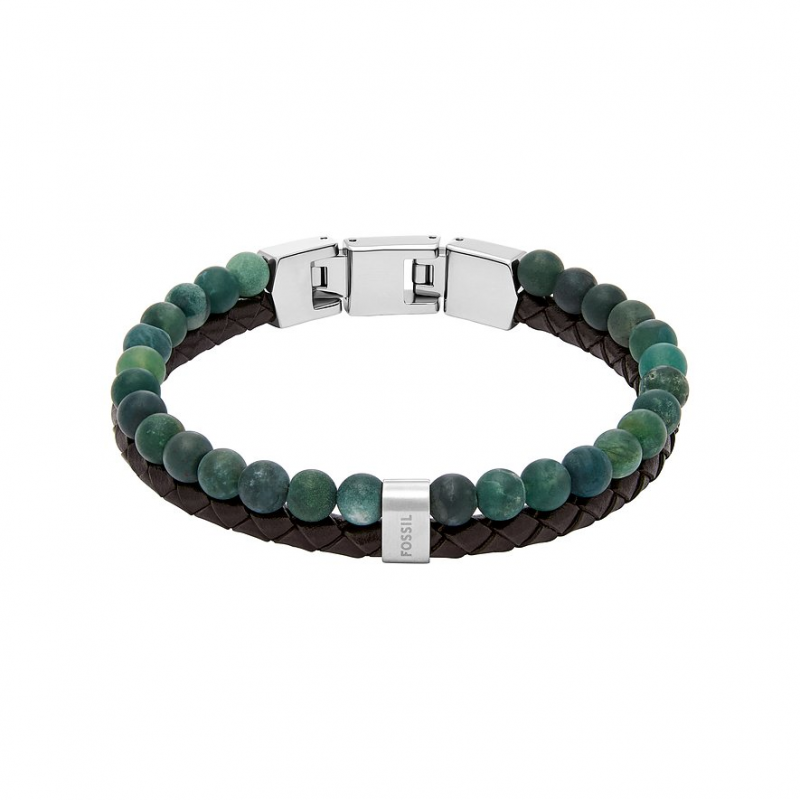 Fossil Armband JEWELRY JF04854040 Leder, Edelstahl – Bild 1 von 3