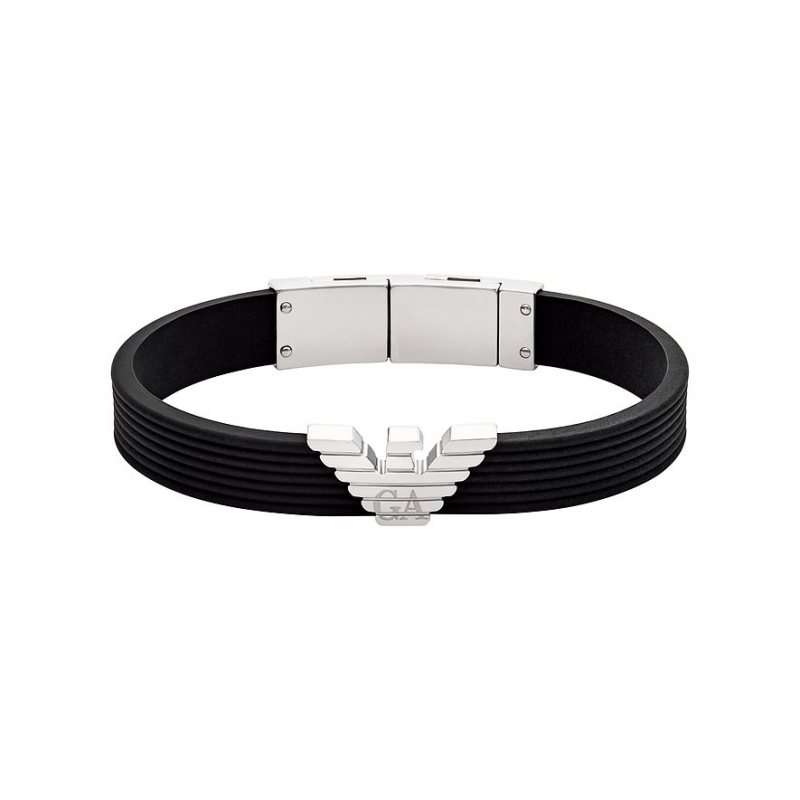 Emporio Armani Armband EGS3168040 Silikon, Edelstahl – Bild 1 von 2