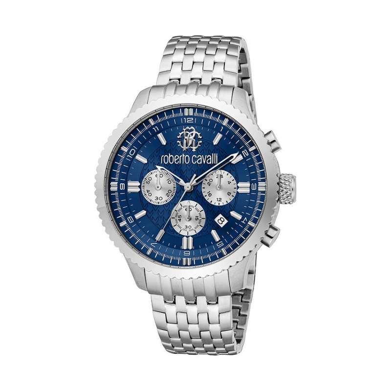 Roberto Cavalli Herrenuhr Roberto Cavalli RC5G127M0065 Edelstahl – Bild 1 von 3