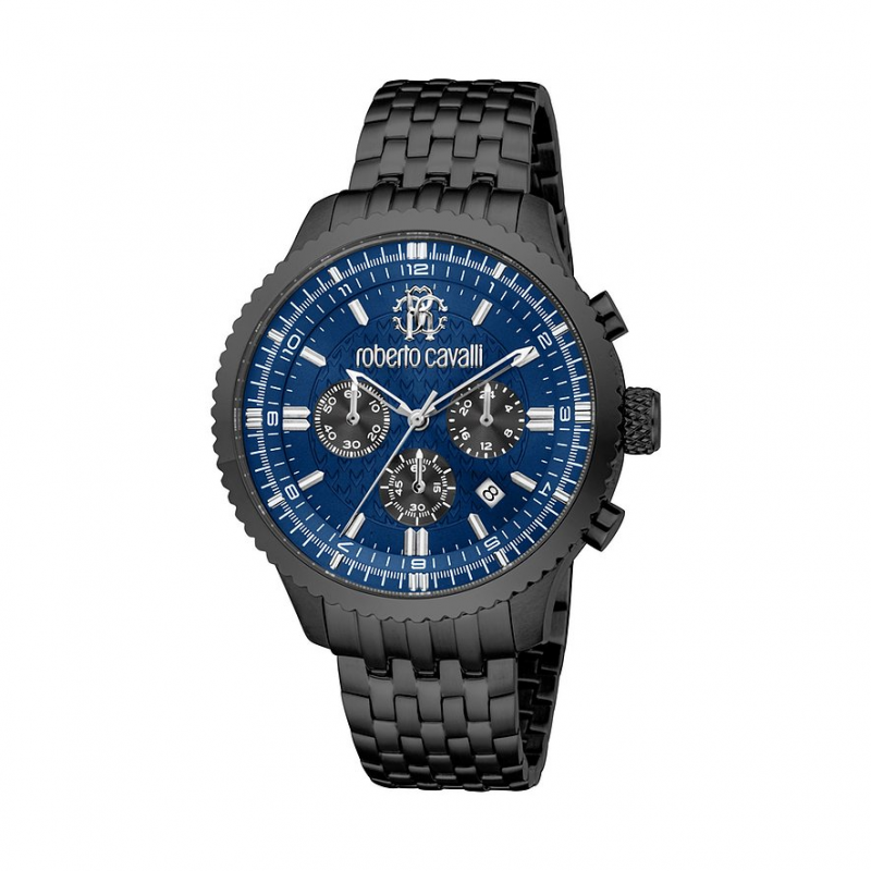 Roberto Cavalli Herrenuhr Roberto Cavalli RC5G127M0085 Edelstahl – Bild 1 von 3