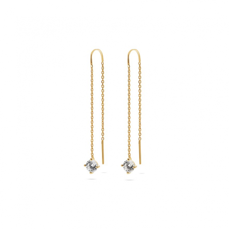 FAVS Ohrhänger 89206346 375er Gelbgold – Bild 1 von 3