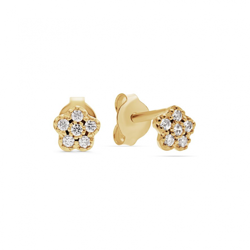 FAVS Ohrhänger 89206349 375er Gelbgold – Bild 1 von 2